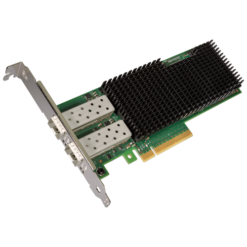 Сетевая карта Intel Ethernet Converged Network Adapter XXV710-DA2, 2 x SFP28 Port, 25GbE, PCI-E v3 x8, iSCSI, NFS, VMDq. PCI-SIG* SR-IOV Capable (XXV710DA2BLK 948652)