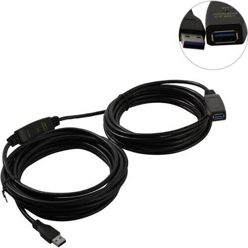 USB 3.0 A -> A Ks-is KS-776 кабель usb 2 0 5 метров активный папа мама