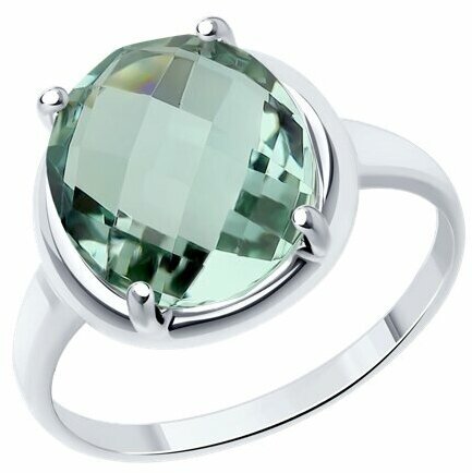 Кольцо Diamant online, серебро, 925 проба, кварц