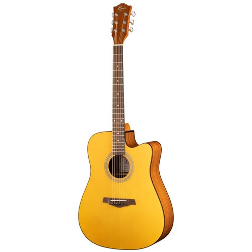 RA-G02C Акустическая гитара, с вырезом, Ramis flight d 175 ac акустическая гитара верхн дека акация корпус акация цвет натурал