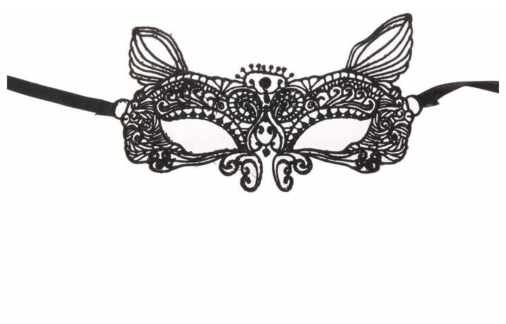 Карнавальная маска «Кошка», ажурная