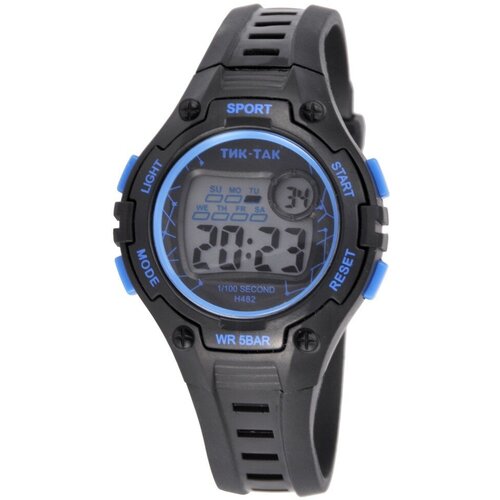 фото Наручные часы тик-так, черный, синий