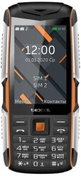 Сотовый телефон Texet TM-D426 черный-оранжевый