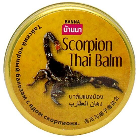 Бальзам Banna Scorpion Thai Balm, 50 мл