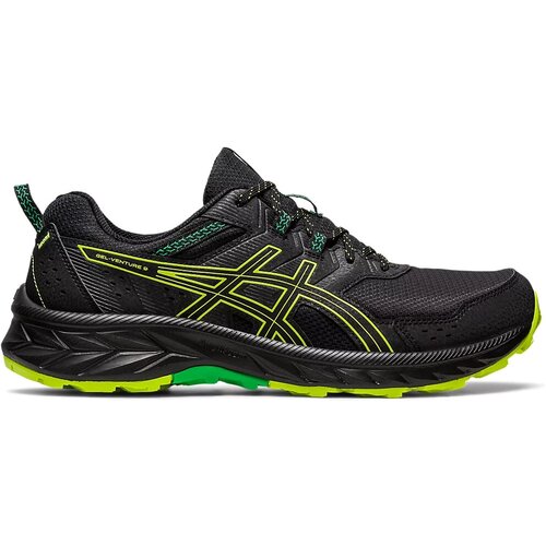 Кроссовки ASICS, беговые, размер 10 US, черный