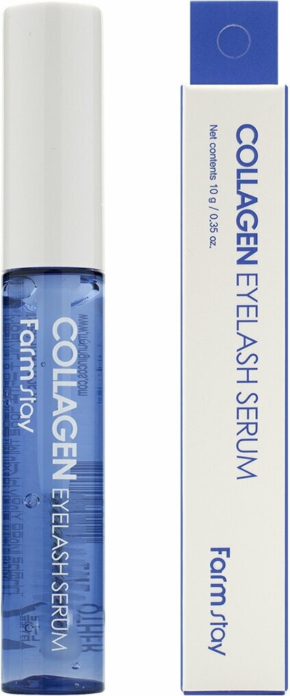 Сыворотка для укрепления ресниц с гидролизованным коллагеном FarmStay Collagen Eyelash Serum (10 гр)