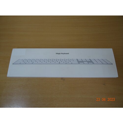 Apple Magic Keyboard with Numeric Keypad серебристый Английская MQ052LLA 2128200₽