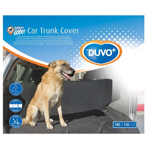 фото Чехол защитный автомобильный для собак duvo+, чёрный, 180x130см (бельгия)