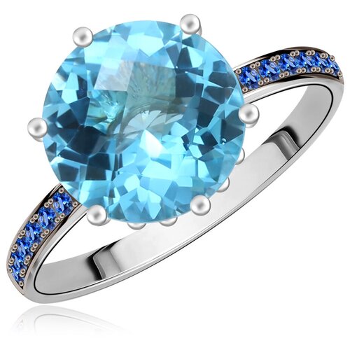 фото Бронницкий ювелир кольцо из белого золота d0000546305, размер 17.5