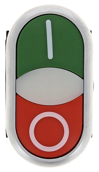 Кнопка LA32HND красно-зеленая Пуск-Стоп с подсветкой 24В DC NO-NC EKF PROxima - фотография № 2