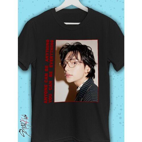 фото Футболка размер 50, черный, белый hilari geek