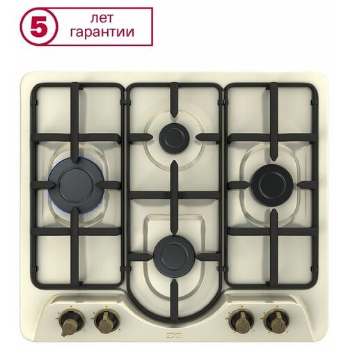 Поверхность газовая KRONA PARTITA 60 IV сл кость ретро ромб 1687400₽