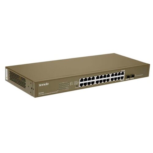 Коммутатор 24PORT 1000M 2SFP G1024F IP-COM коммутатор tenda 48port 1000m 2sfp ip com