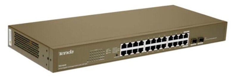 Коммутатор 24PORT 1000M 2SFP G1024F IP-COM