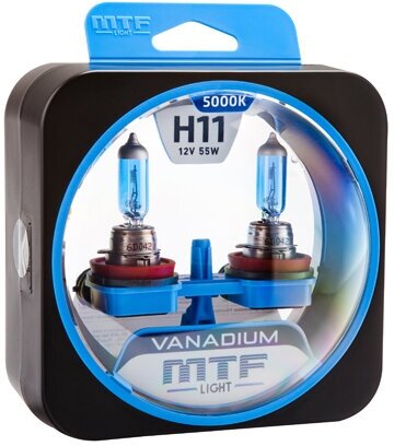 Галогеновые лампы MTF light Vanadium 5000K H11