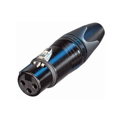 Разъем XLR (Мама) Neutrik NC3FXX-B neutrik nc3fxx d кабельный разъем xlr female