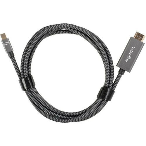 Telecom кабели Кабель miniDisplayPort M-> HDMI M 4K@60Hz 1.8m, оплетка 7958820049866 переходник minidp m