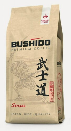 Изображение товара Кофе Bushido Sensei молотый, 227г пакет, 1474932