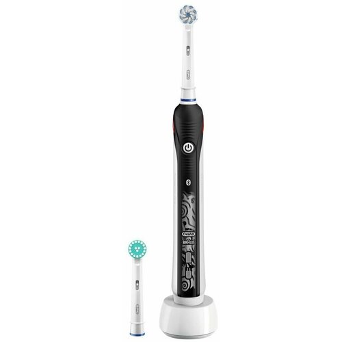 Электрическая зубная щетка Oral-B Smart 4 4000N Teens черный 849900₽