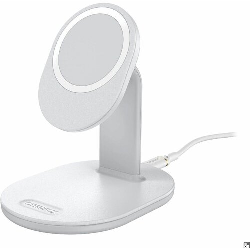 Зарядная станция (подставка) MagSafe OtterBox Charger Stand MagSafe, 7.5W, для iPhone, цвет Lucid Dreamer, белый (78-81168/78-80596)
