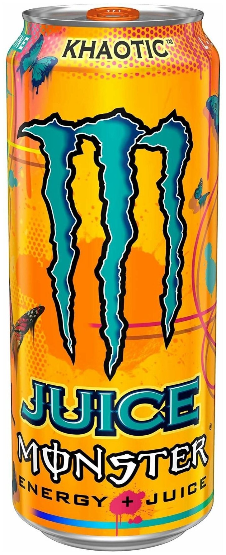 Энергетический напиток Monster Energy Khaotic со вкусом апельсина (Польша), 500 мл