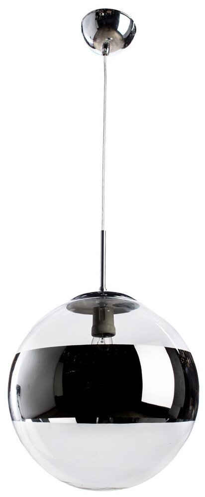 Потолочный светильник Arte Lamp Galactica A1582SP-1CC, E27, 40 Вт, кол-во ламп: 1 шт., цвет: хром