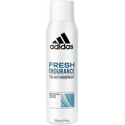 Дезодорант-спрей женский Adidas Anti-Perspirant 72H Fresh Endurance 150 мл (Из Финляндии) дезодорант спрей пот в сапогах спрей для ног освежающий le fresh