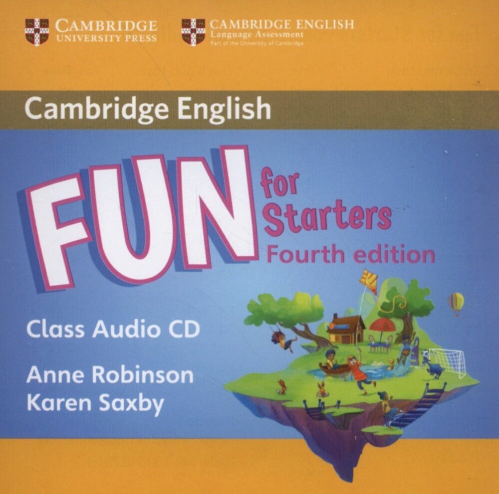 Книга Fun for Starters 4th Edition Class Audio CD - фото №1