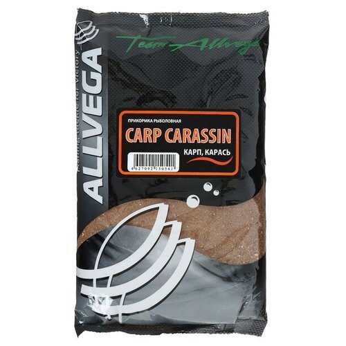 Прикормка Allvega Team Allvega Carp Carassin, карп-карась, 1 кг прикормка allvega formula carp carassin 0 9кг карп карась 5 пакетов по 0 9 кг