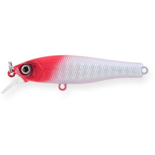 Воблер Минноу Strike Pro Quick Minnow 40 S, цвет: 022PPP-713 Redhead Silver, (JS-238#022PPP-713)