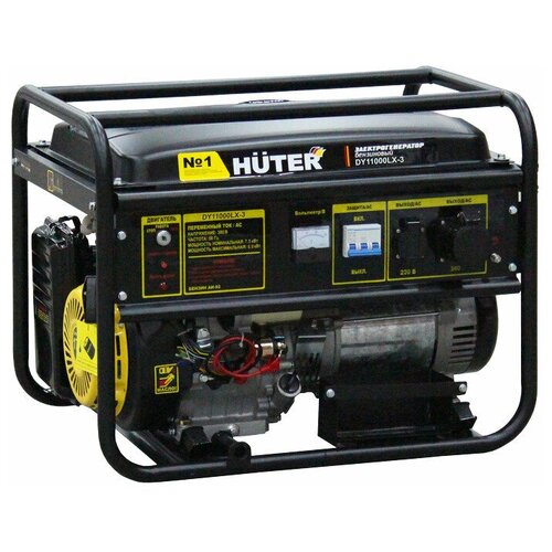 генератор huter dy11000lx 64 1 72 Электрогенератор Huter DY11000LX-3