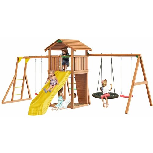 Уличный игровой комплекс New Sunrise Jungle Cottage JC4