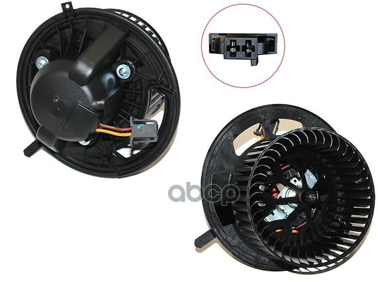 Мотор Отопителя Салона Bmw 1-Series 04-12 / 3-Series 05-14 / X1 09-15 / X3 10-17 Sat арт. ST-64119227670