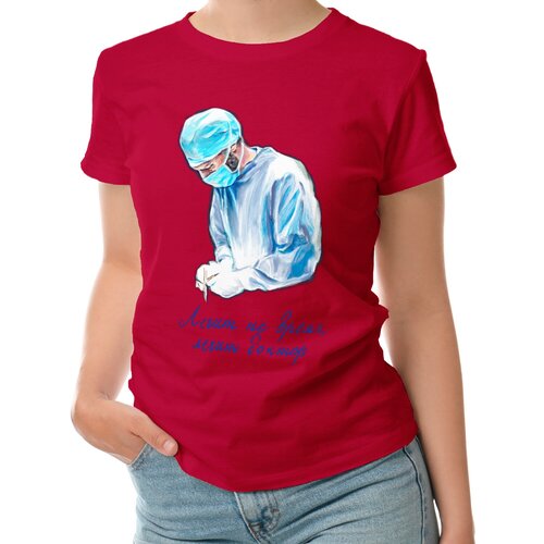 фото Футболка roly, размер s, красный