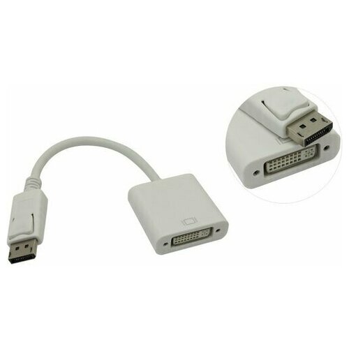 переходник адаптер telecom mini displayport dvi ta665 1 8 м Переходник DisplayPort -> DVI Telecom TA557