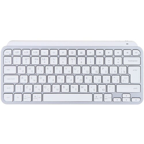 Клавиатура Logitech MX Keys Mini Minimalist Wireless Illuminated Keyboard Pale Grey 920-010502 1144000₽