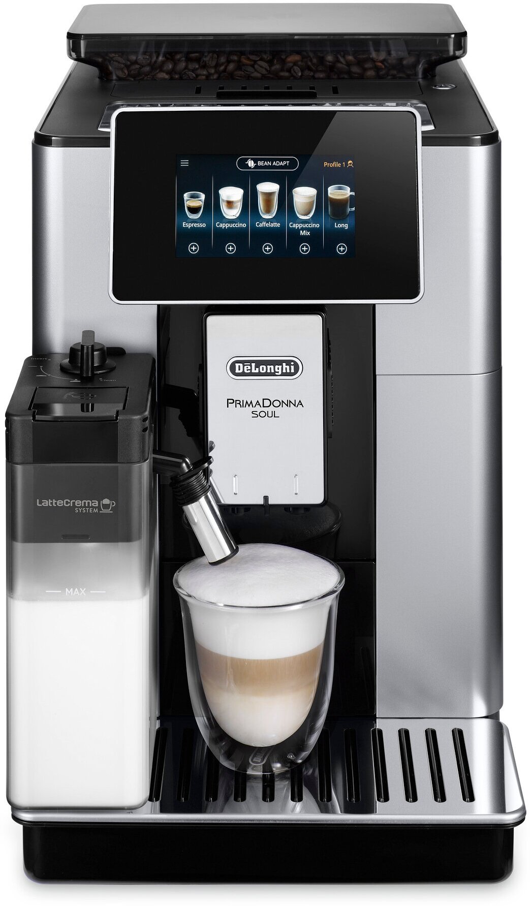 Кофемашина De'Longhi PrimaDonna SOUL ECAM610.55.SB