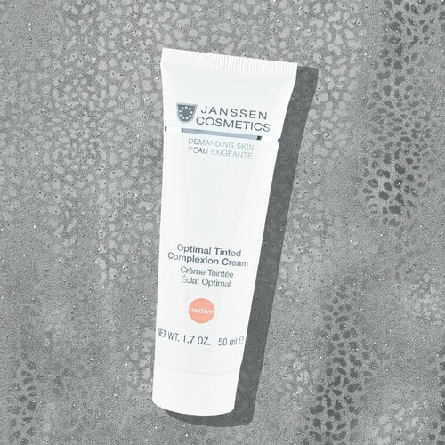 Janssen Cosmetics Demanding Skin Optimal Tinted Complexion Cream Medium Дневной крем для лица SPF 10, 50 мл