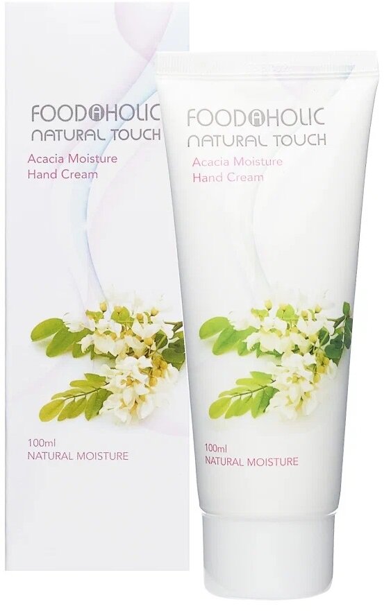 Успокаивающий крем для рук с акацией FoodAHolic Acacia Moisture Hand Cream 100ml