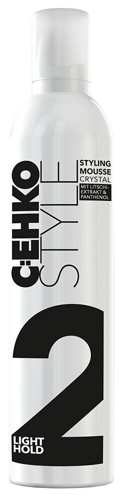 Пена для укладки волос Кристалл (Style styling mousse crystal), 400 мл