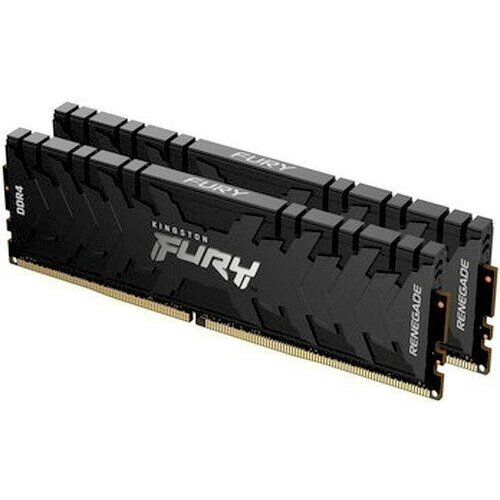 Оперативная память KINGSTON Fury Renegade Black DDR4 32Gb (2x16Gb) 3200MHz (KF432C16RB1K2/32