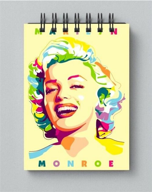 Блокнот Мэрилин Монро, Marilyn Monroe №11, А6