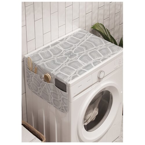 фото Органайзер для хранения "блестящий удав" на стиральную машину, 45x120 см ambesonne