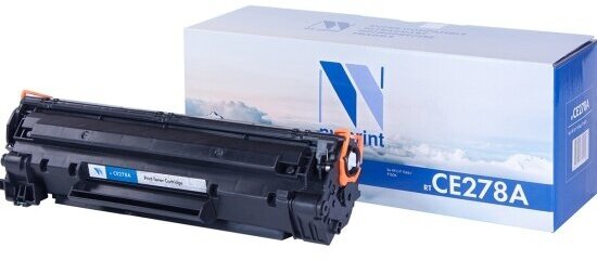 Тонер-картридж NV Print CE278A для Нewlett-Packard LJ P 1566/P1606 (2100k)