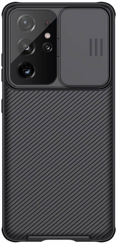 Накладка Nillkin Cam Shield Pro пластиковая для Samsung Galaxy S21 Ultra G998 Black (черная)