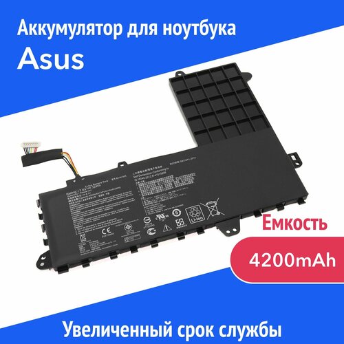 аккумуляторная батарея аккумулятор b21n1505 для ноутбука asus eeebook e402s e402sa e502s 7 6v 32wh Аккумулятор B21N1505 для Asus E402S / E402SA / E502S (Тип 1) 4200mAh