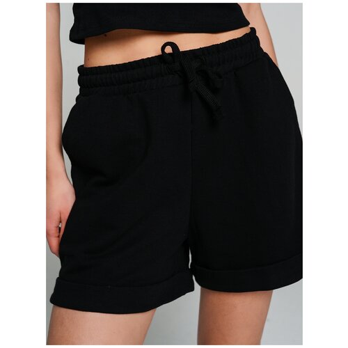 фото Шорты твое 76284 размер m-l, черный, women