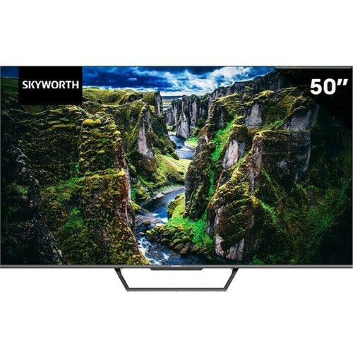 Телевизор SKYWORTH 50SUE9500, 50, 3840x2160, DVB-T2/C/S/S2, HDMI 3, USB 2, Smart TV, QLED телевизор skyworth 50sue9500 50 led 4k ultra hd