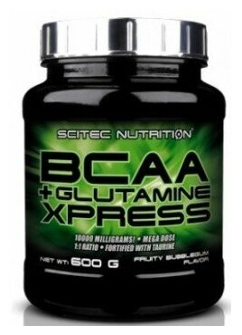 BCAA в порошке Scitec Nutrition BCAA+Glutamine Xpress цитрусовый микс 300 гр.