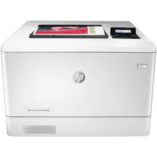 HP Color LaserJet Pro M454dn Принтер лазерный цветной A4600x600dpi 27стрмин ImageREt3600 128Mb Duplex 2 trays 50250 USB GigEth ePrint AirPrint PS3 996106 M454dn 14412000₽